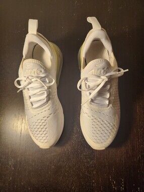 Nike White Air Max 270 Running Shoes